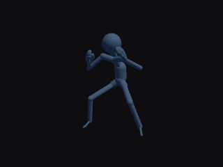 A Person Ducks Behind a High Guard Block — Free CC0 Animation ...