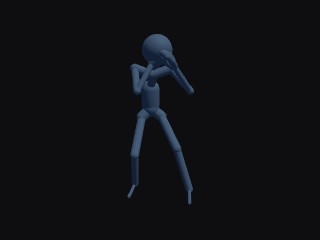 A Person Ducks Under a Low Power Shot — Free CC0 Animation · gameasset.net