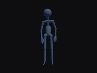 A Person Initiates Hip Flexion Movement — Free CC0 Animation ...